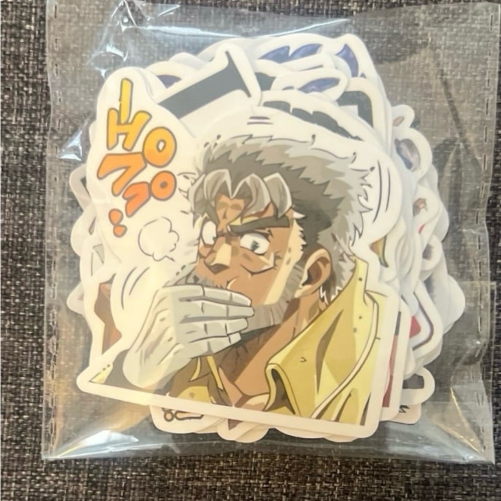 Anime Jojo’s Bizzare Adventure Character Sticker Pack 50 pcs